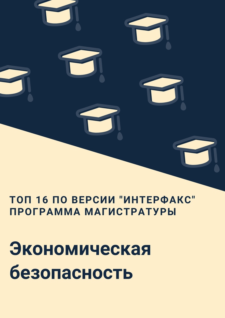 Магистерская программа «Экономическая безопасность»